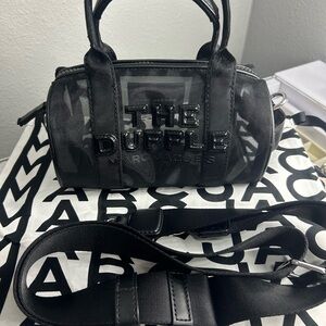 Marc Jacobs Black Mini Duffle Bag